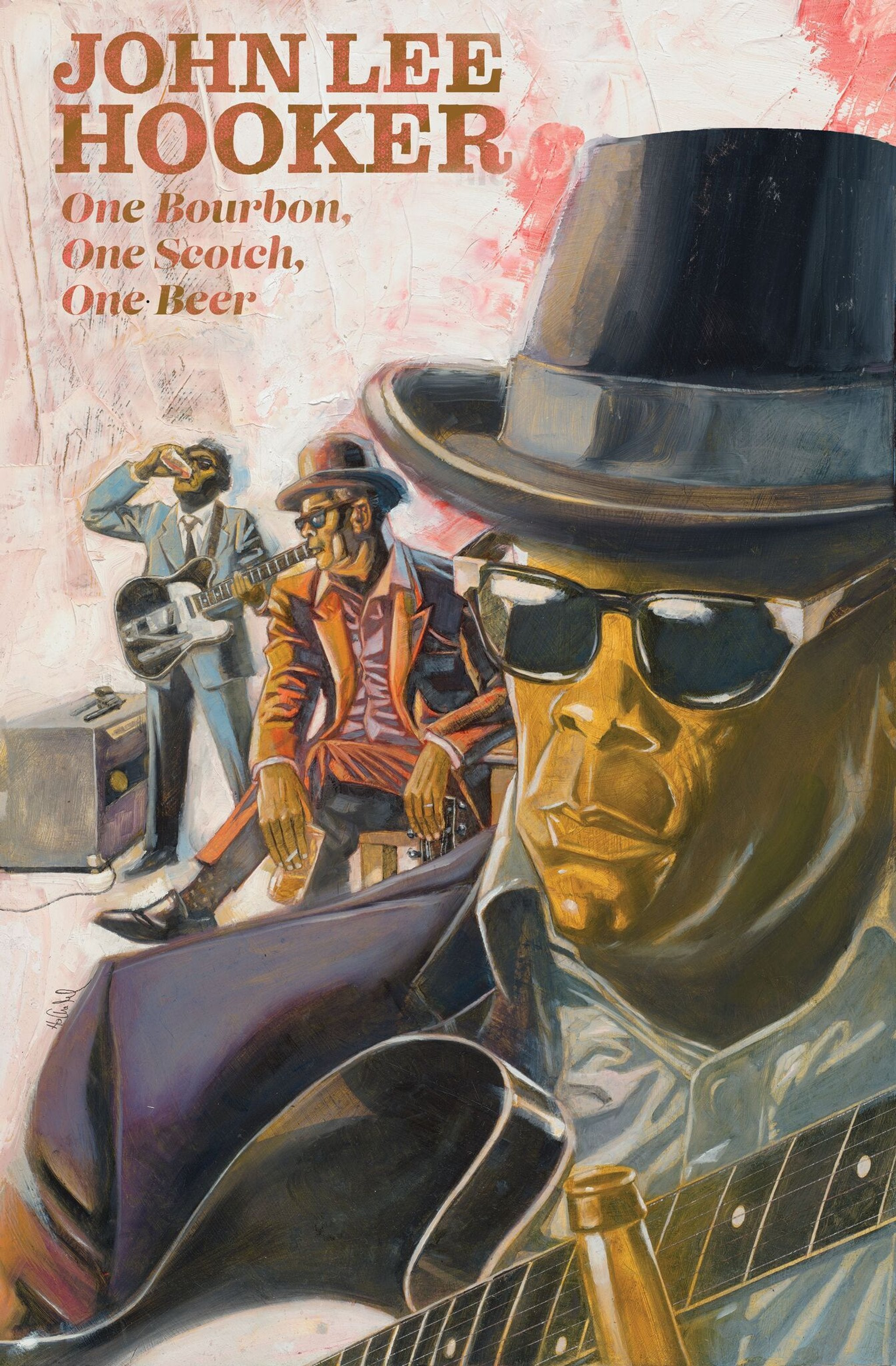 Cover image for John Lee Hooker: One Bourbon, One Scotch, One Beer ISBN 9781954928763